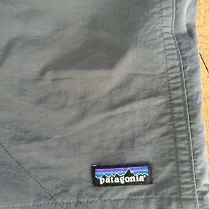 Gray men’s Patagonia swim trunks. They are new never swam in them.